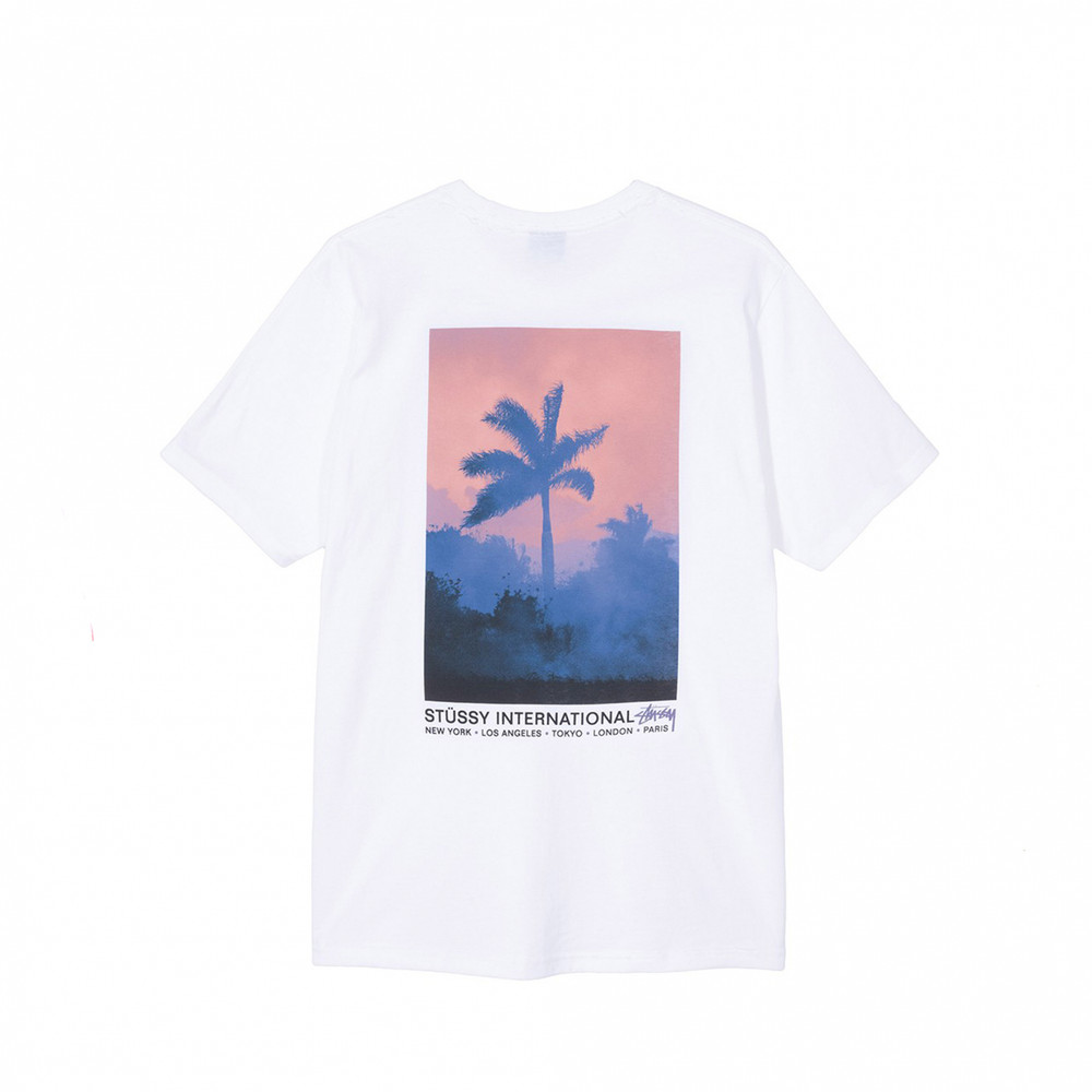 【期間限定割引価格】Stussy Fire Palm Tee