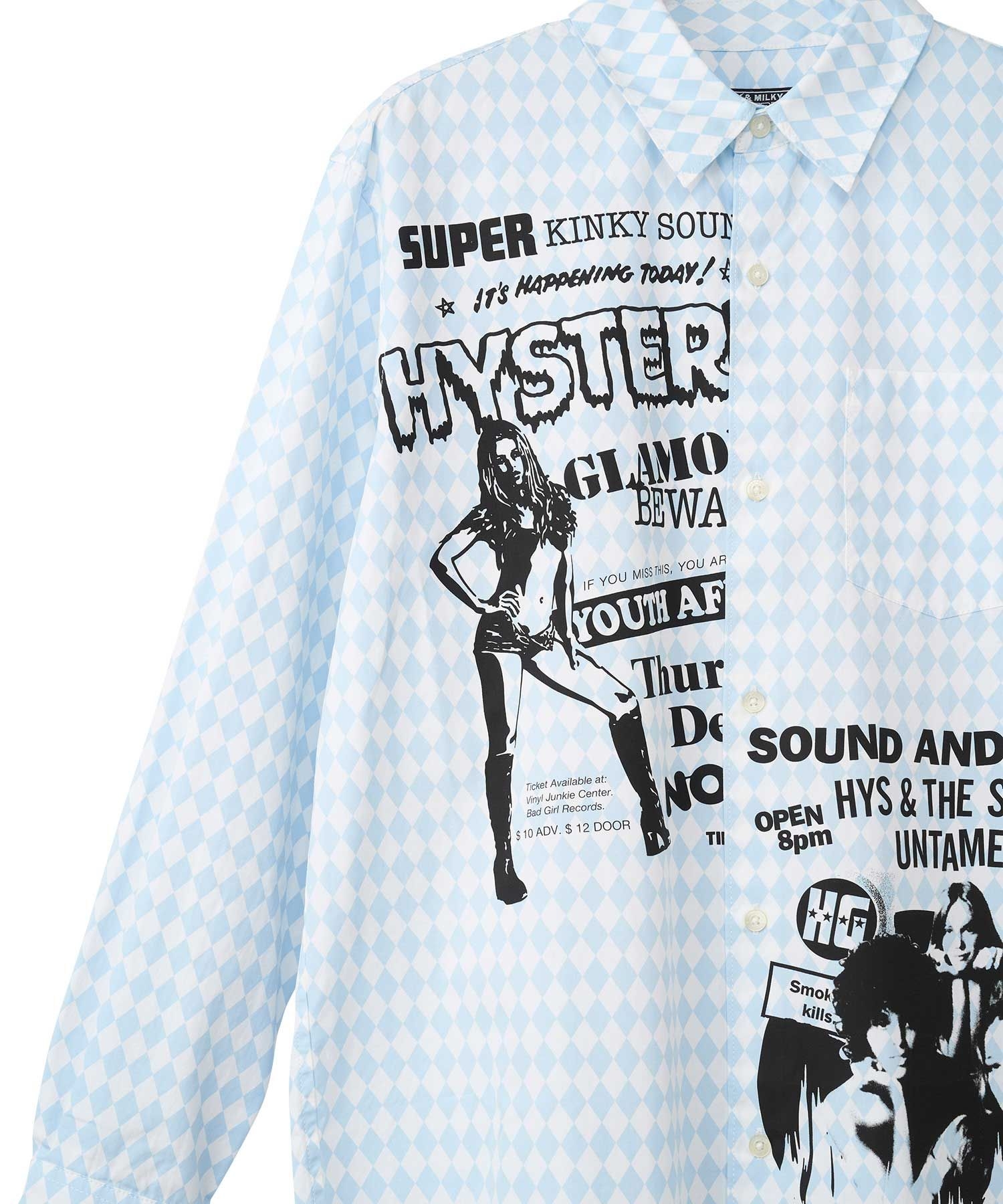 BAD GIRL CLUB レギュラーカラーシャツ