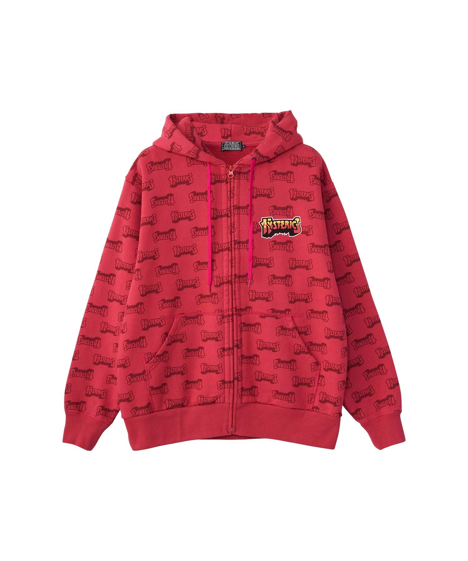 BAD ASS LOGO柄 パーカー