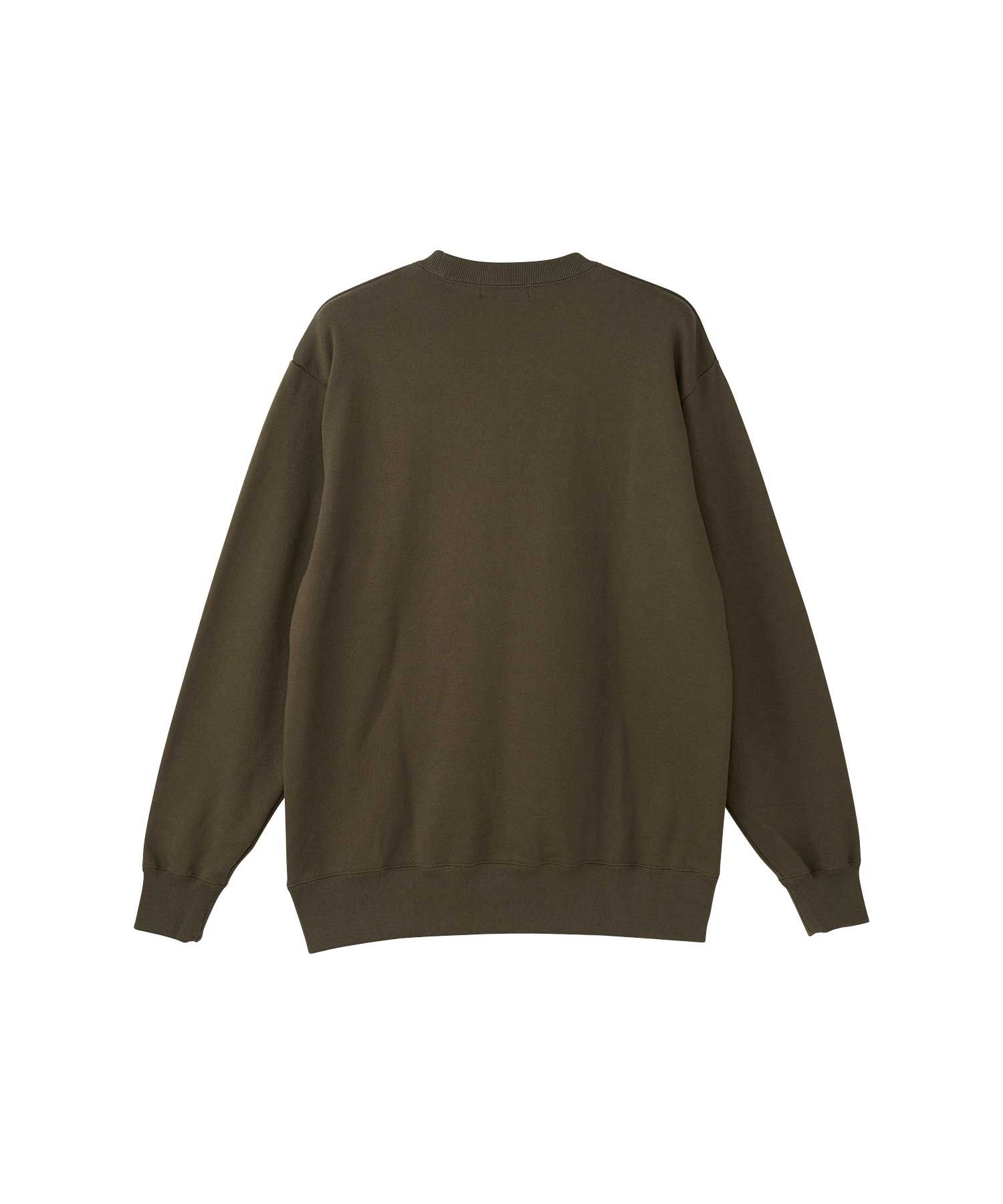 WOMAN HEADバックアップリケ スウェット