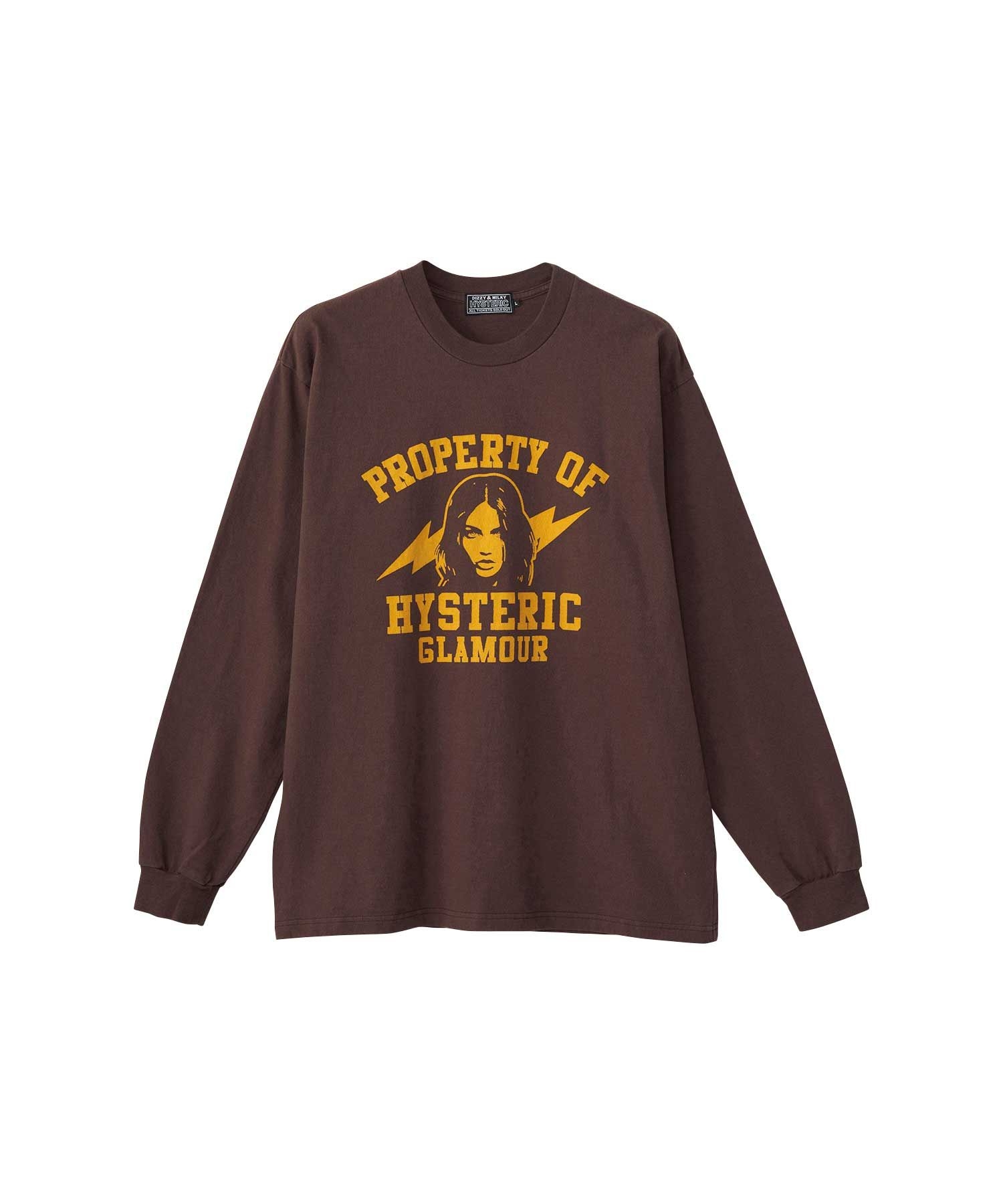 PROPERTY OF HYSTERIC Tシャツ