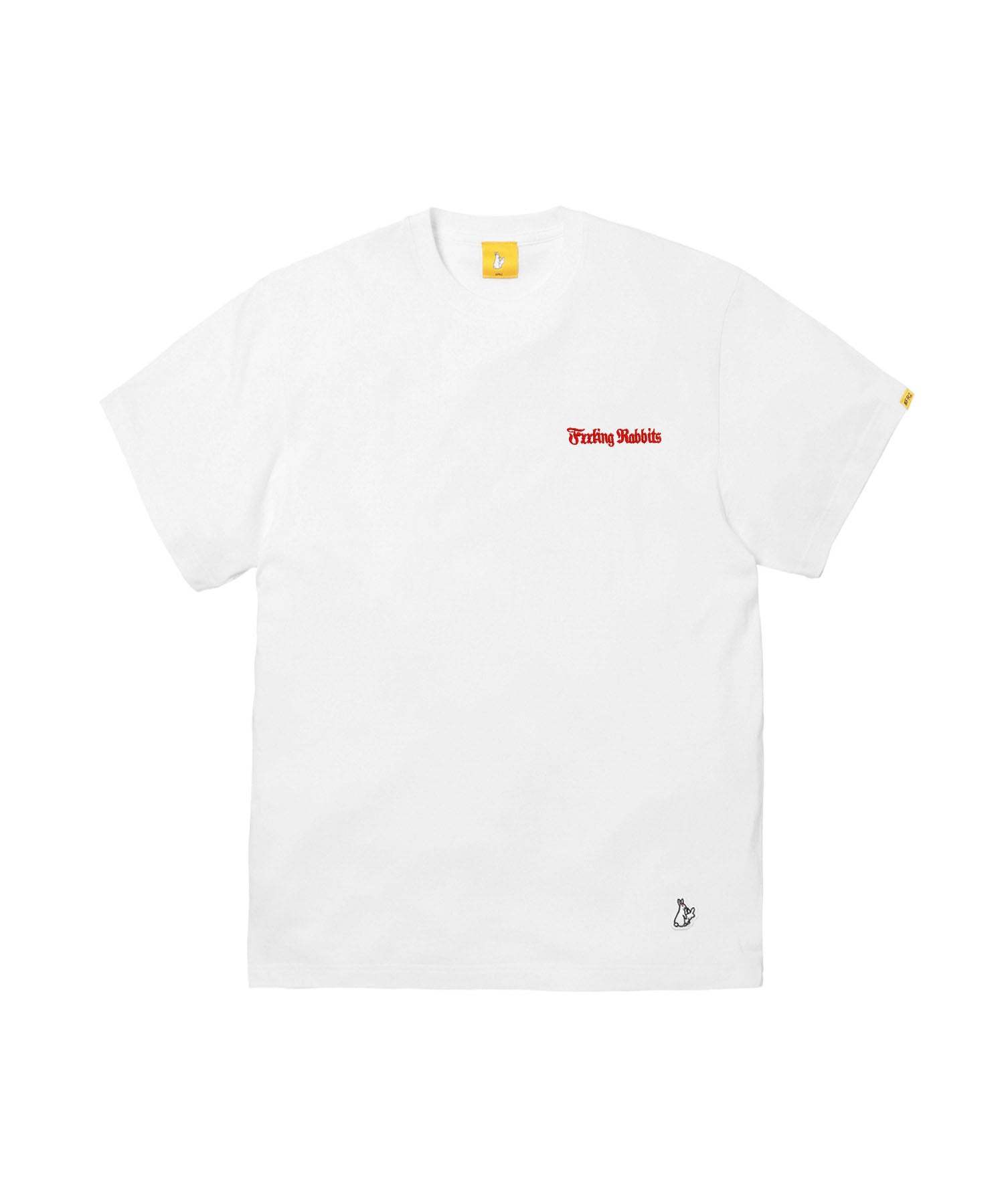 Cross Rabbits Tattoos Garment Dye T-shirt