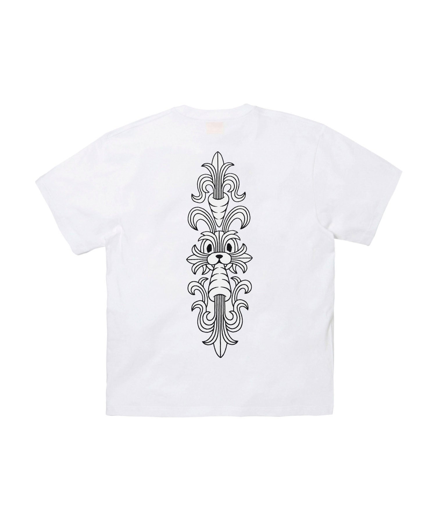 Embroidery Carrot Rabbit T-shirt