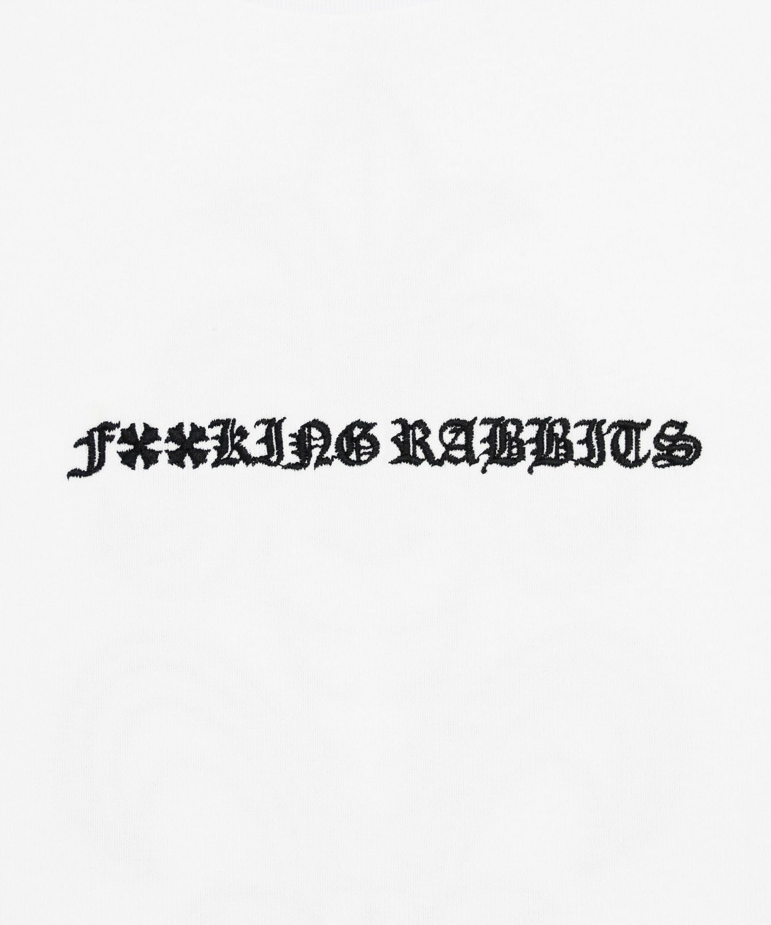 Embroidery Carrot Rabbit T-shirt