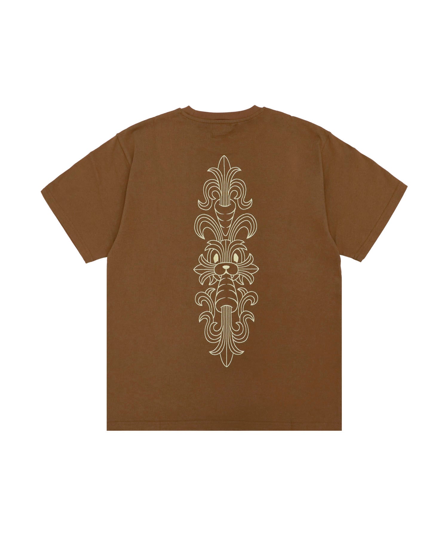 Embroidery Carrot Rabbit T-shirt