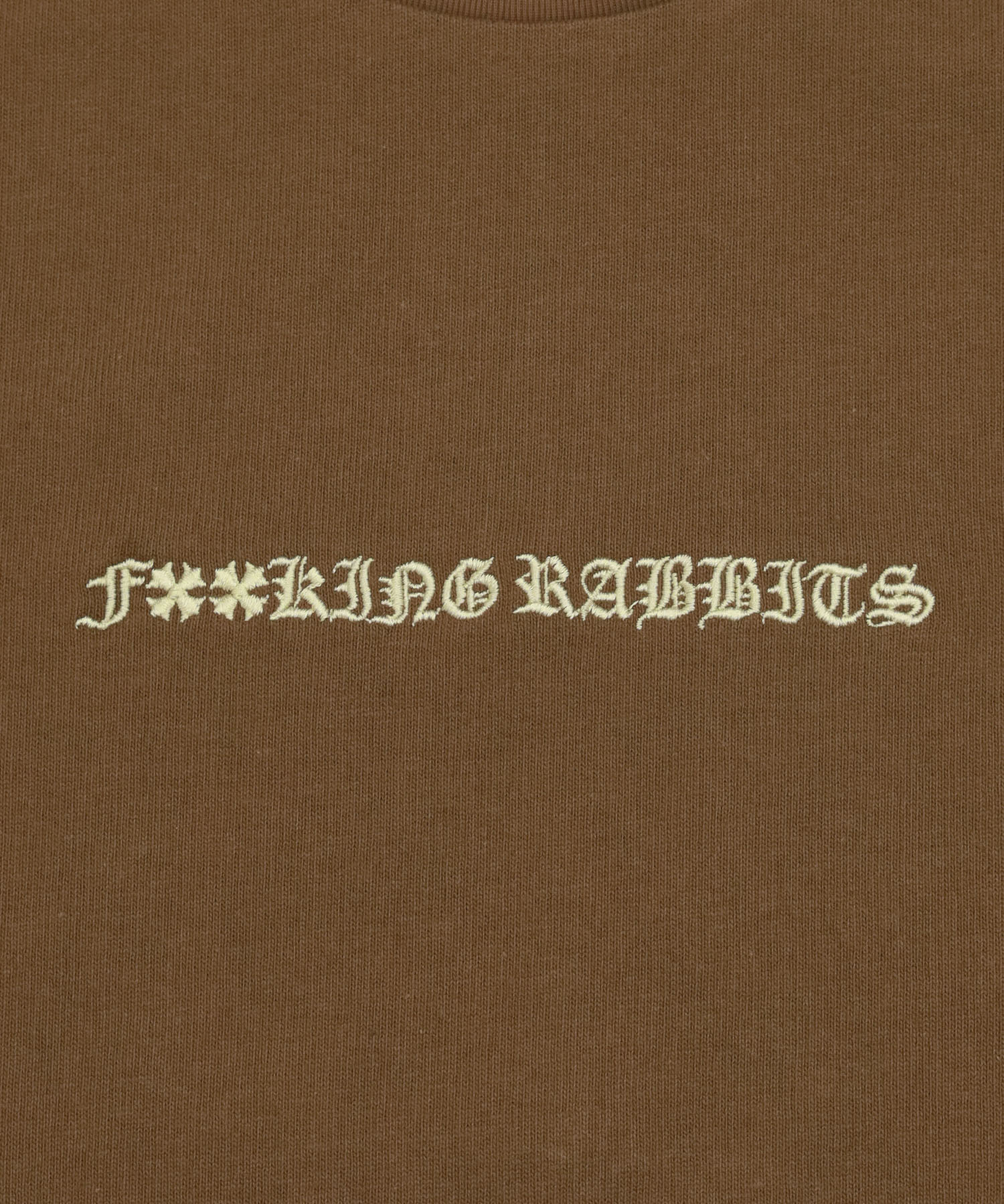 Embroidery Carrot Rabbit T-shirt