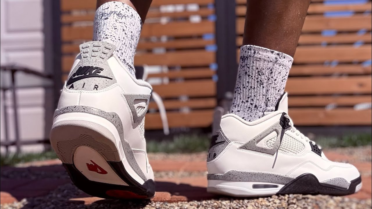 Early Look 2025 AIR JORDAN 4 OG &ldquo;WHITE CEMENT&rdquo; - YouTube