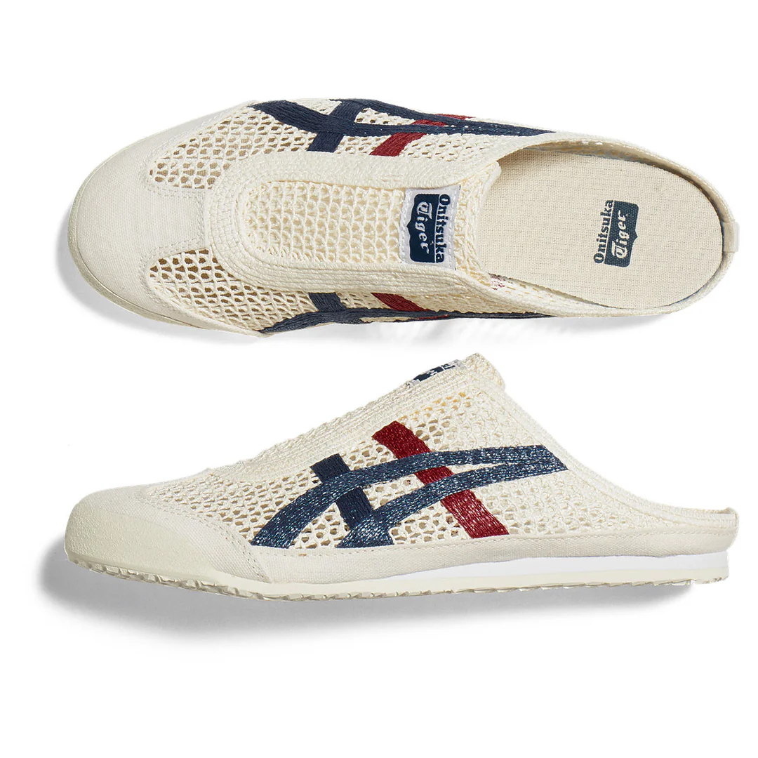 OnitsukaTiger Fashion MEXICO 66 SABOT Cream/Mako-blue