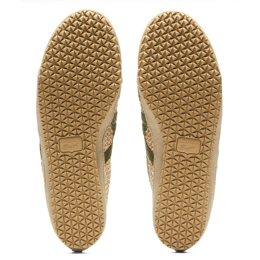 OnitsukaTiger Fashion MEXICO 66 SABOT Beige/Green