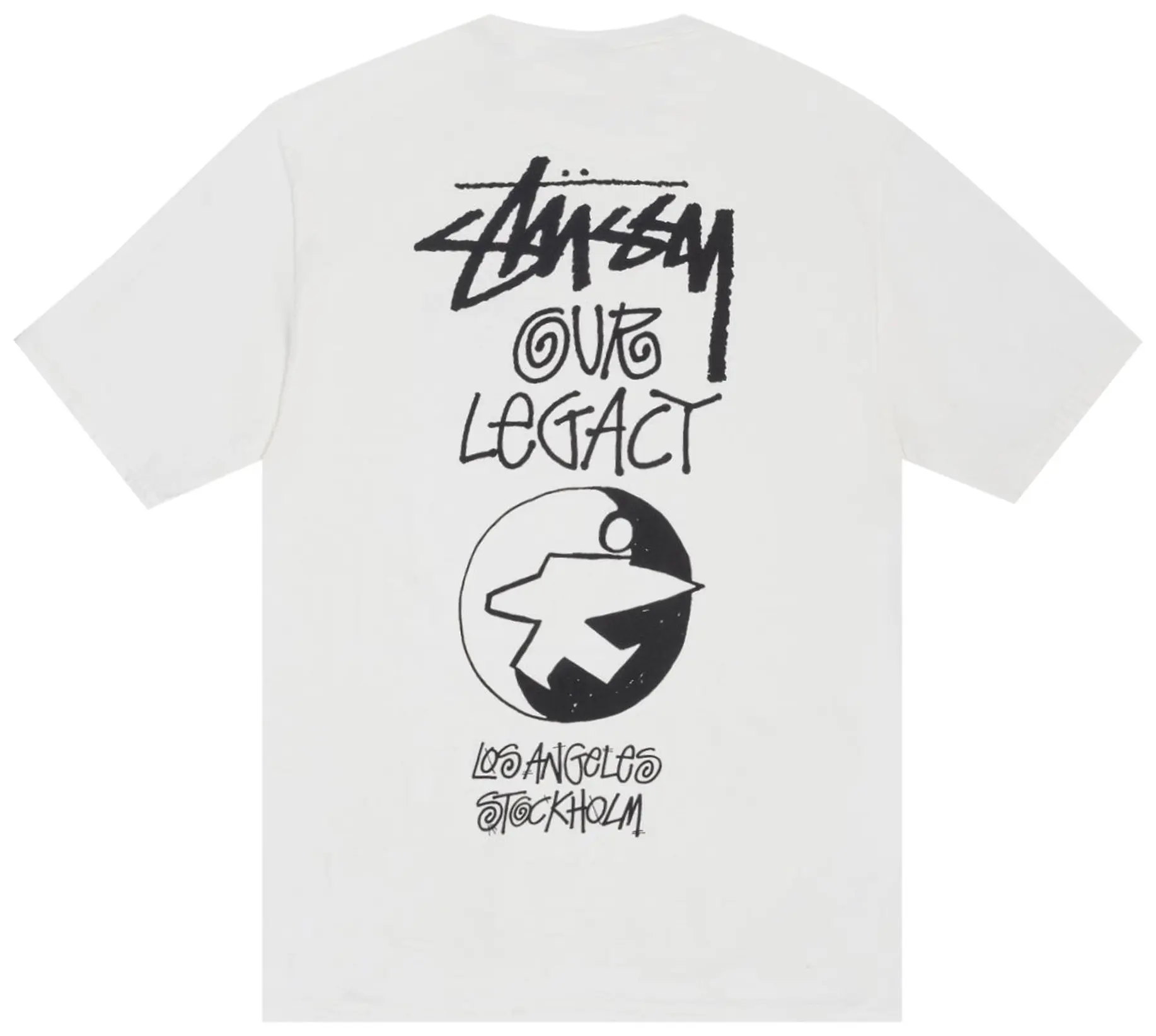 Stussy x Our Legacy Work Shop Surfman Pigment Dyed Tee 