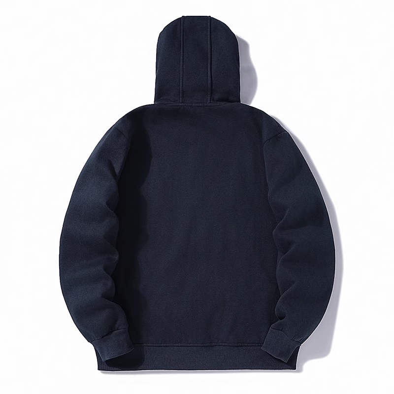 Diagonal Raised Fleece Goggle Sweatshirt カラー: Navy blue