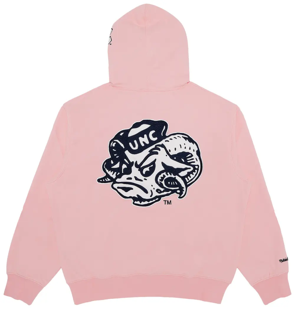 Supreme x Mitchell & Ness NCAA Hooded Sweatshirt 'Pink'