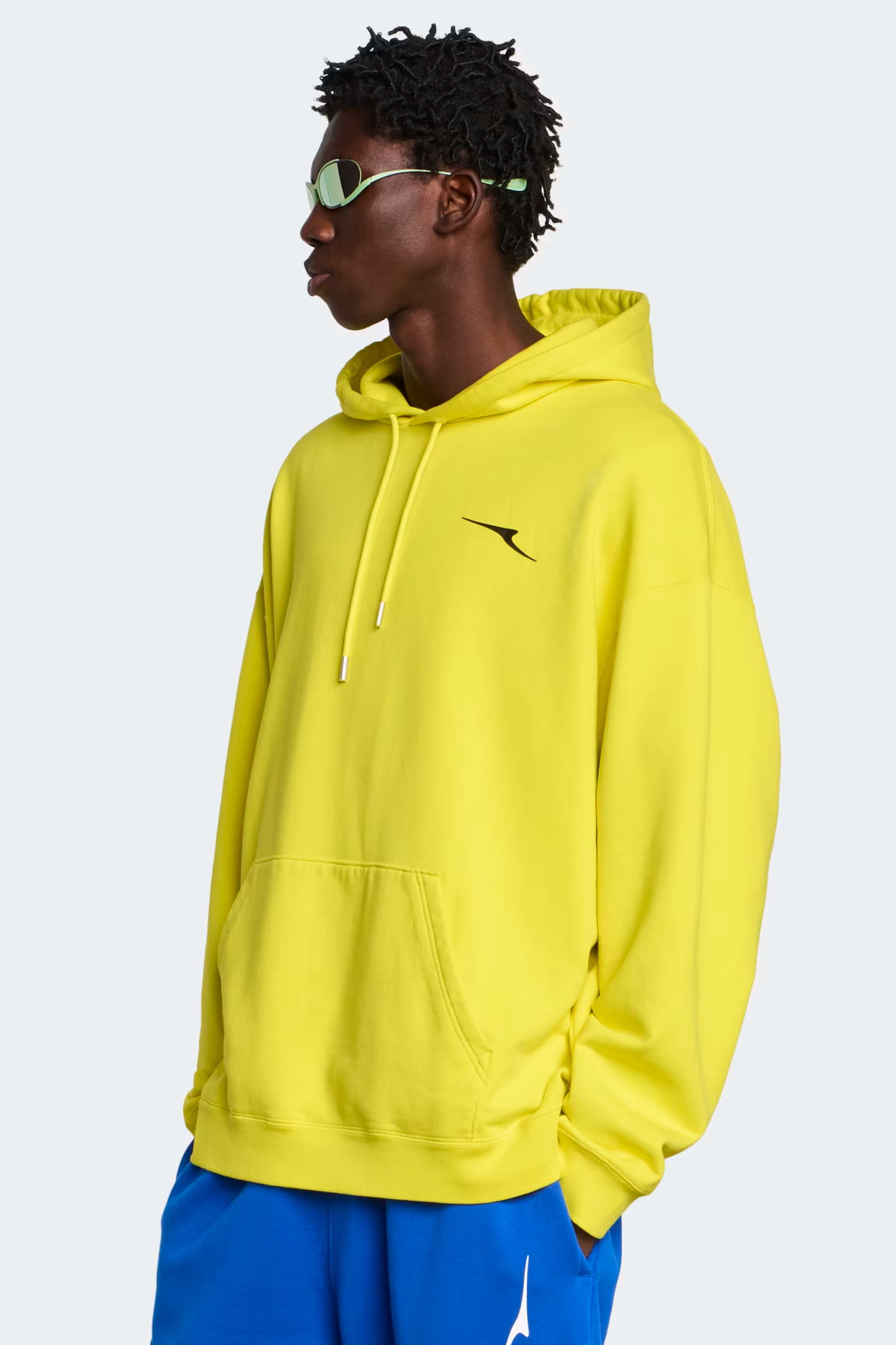 カナダグース リゲル オーバーサイズ プリント フード付きスウェットシャツ ユニセックス (サマーアース)