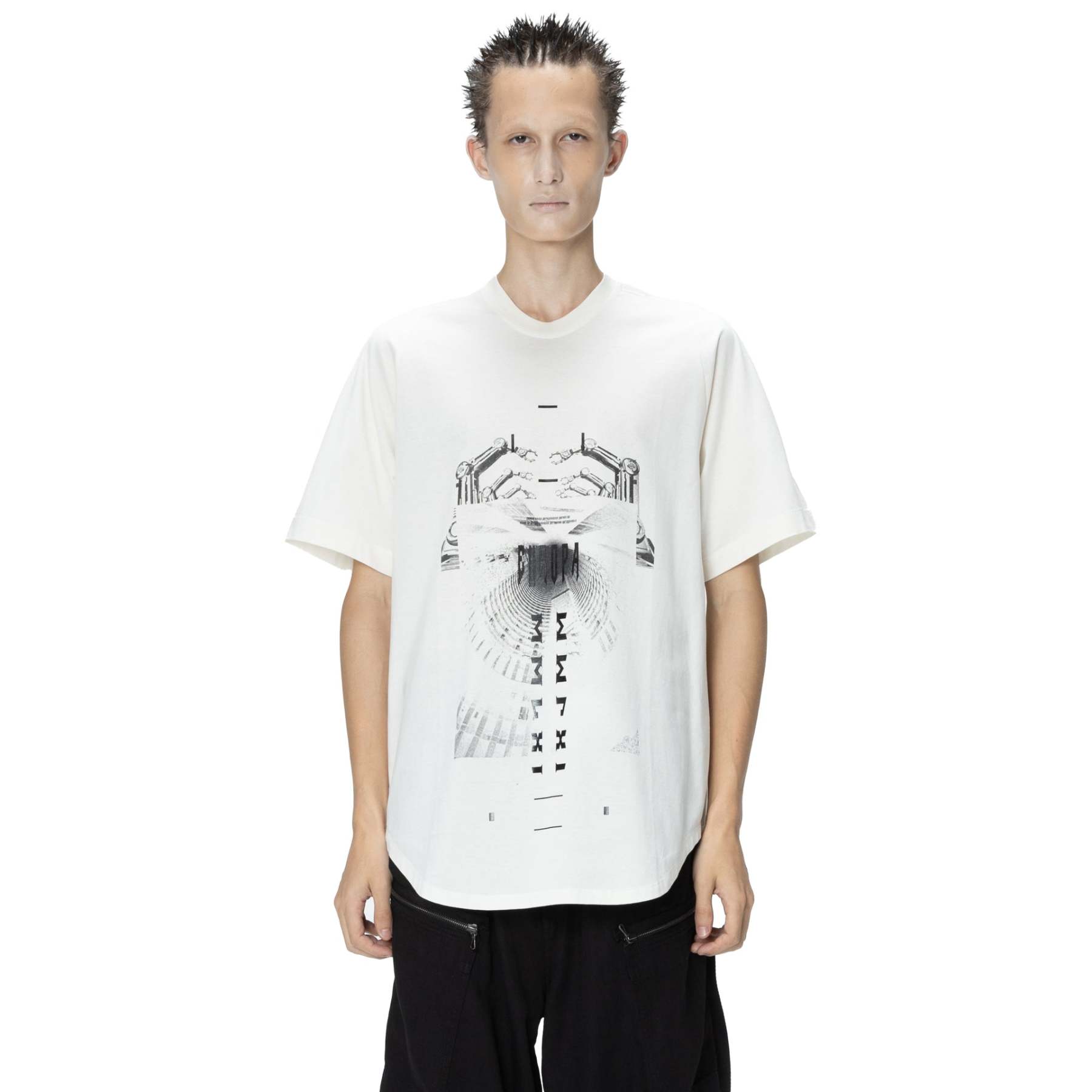 907CPM1 Off White / Europa Graphic T-Shirt