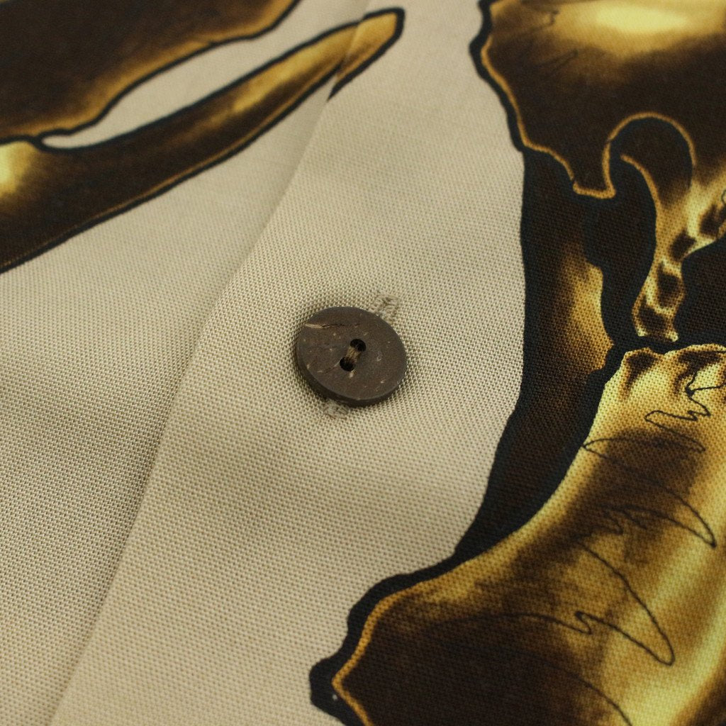 56 TATTOO STUDIO | HAWAIIAN SHIRT S/S -TYPE 2- #BEIGE [56TS-WM-HI12]