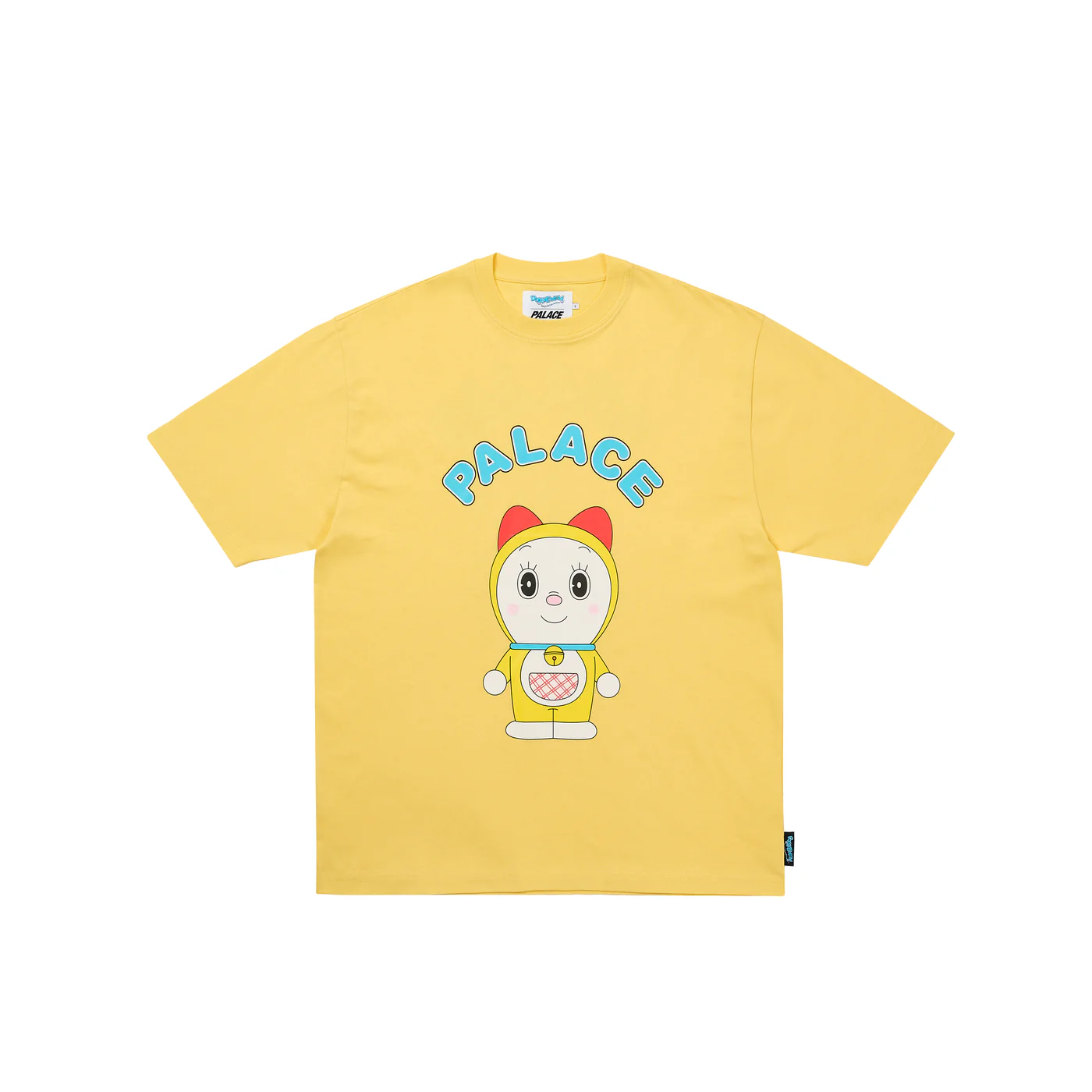 PALACE DORAEMON T- SHIRT BLESSED YELLOW