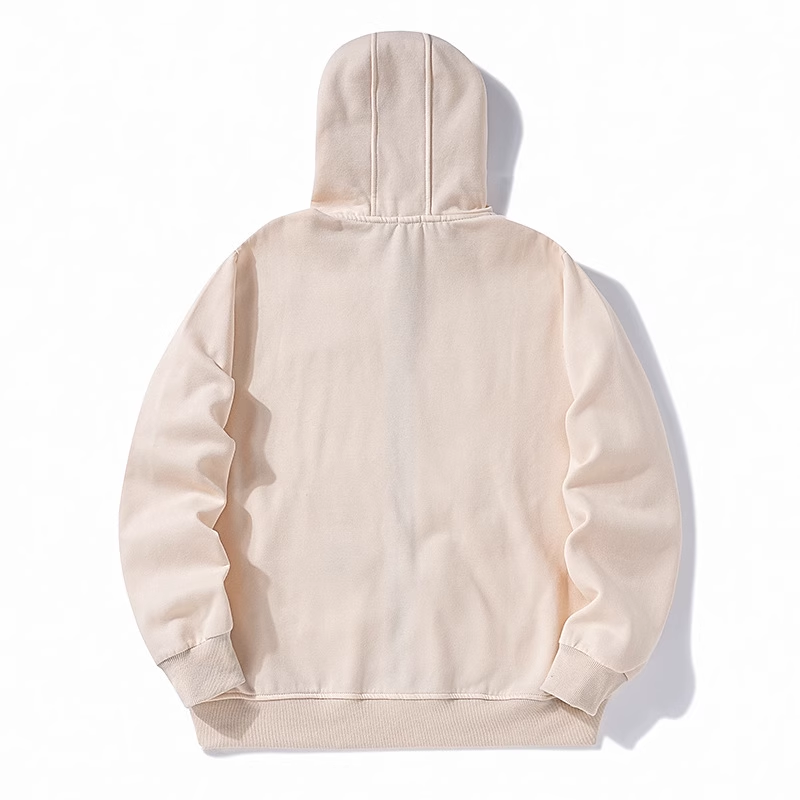 Diagonal Raised Fleece Goggle Sweatshirt カラー: Apricot
