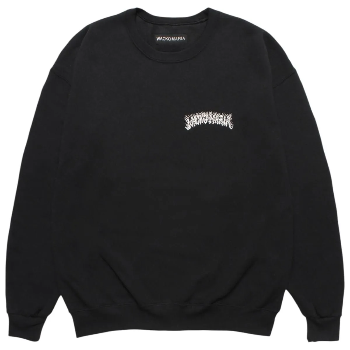 TIM LEHI / CREW NECK SWEAT SHIRT(TYPE-1)(BLACK)