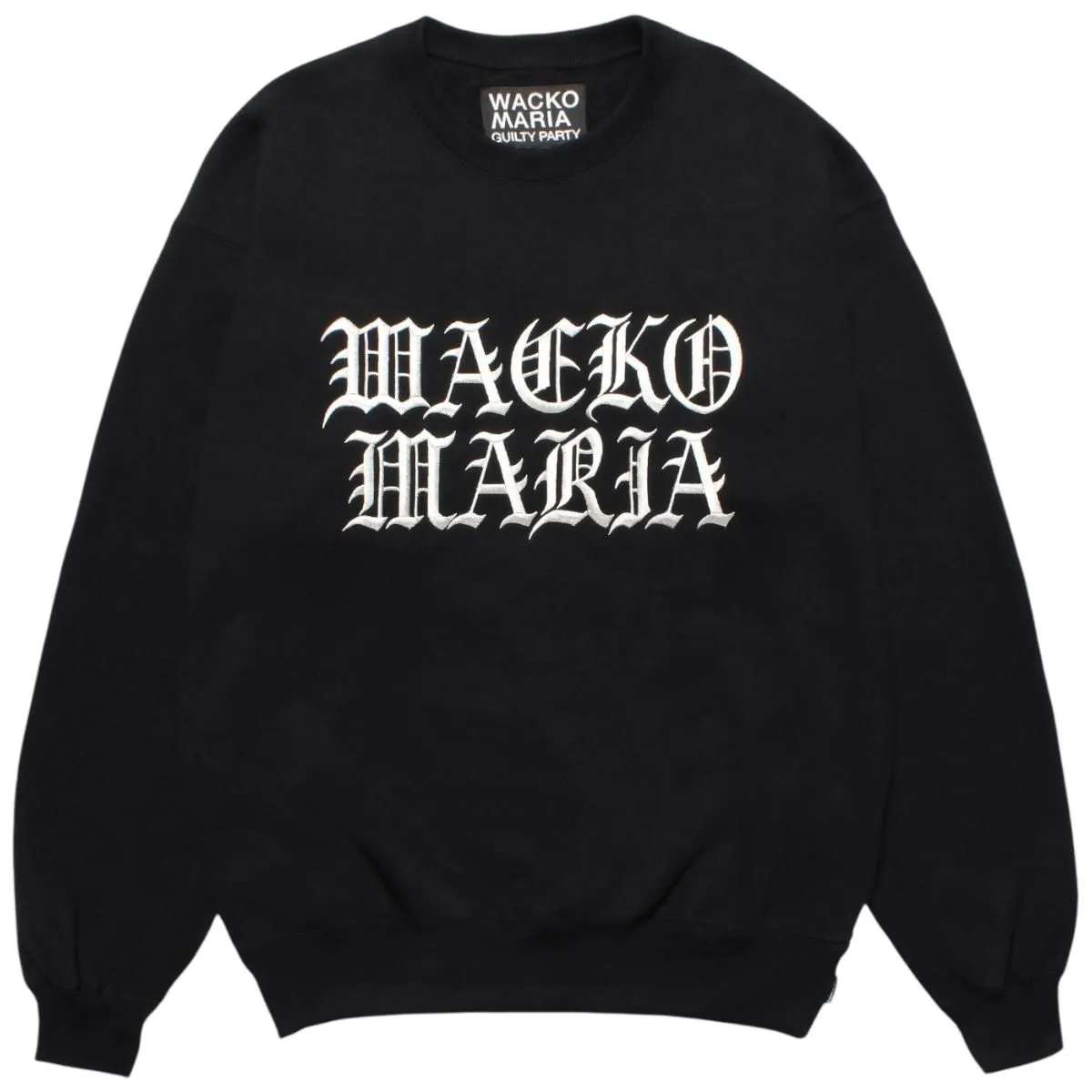 HEAVY WEIGHT CREW NECK SWEAT SHIRT(BLACK)