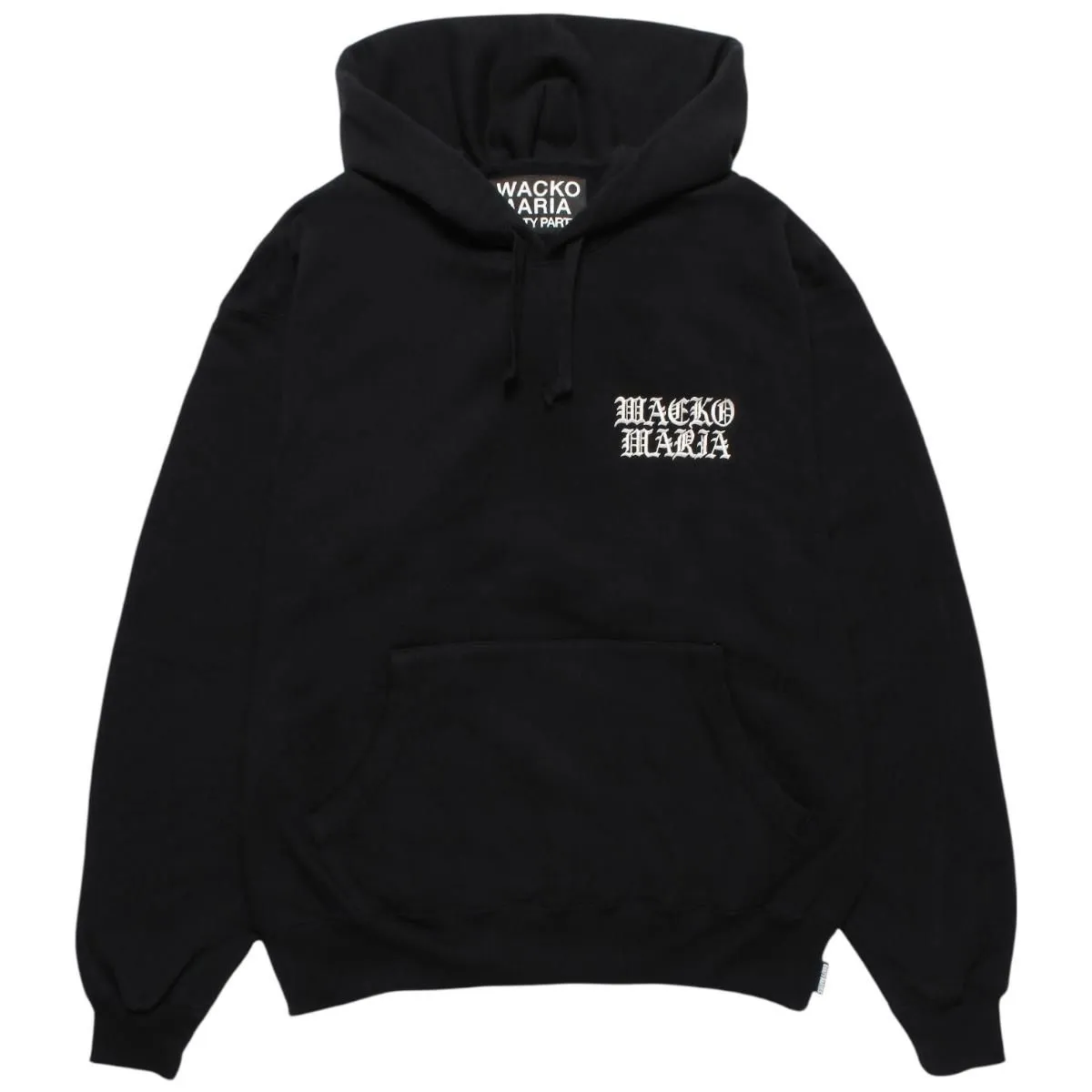 HEAVY WEIGHT PULLOVER HOODED SWEAT SHIRT(TYPE-2)(BLACK)