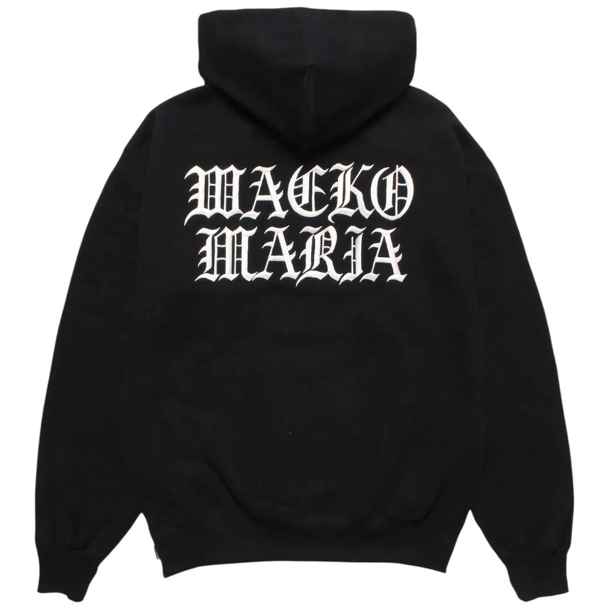 HEAVY WEIGHT PULLOVER HOODED SWEAT SHIRT(TYPE-2)(BLACK)