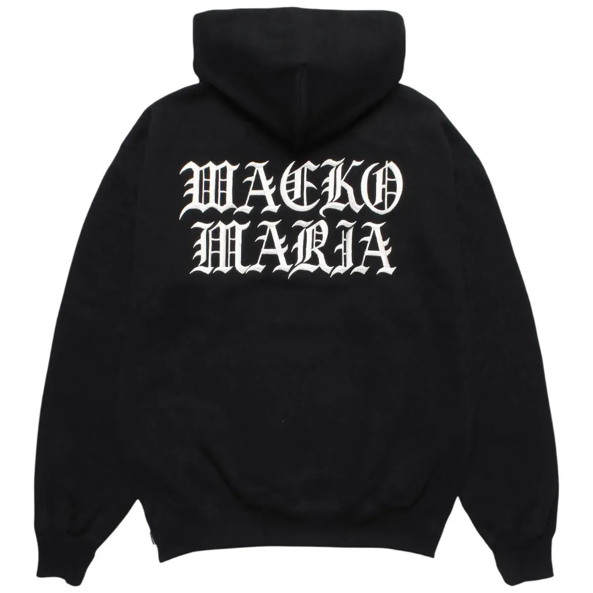 HEAVY WEIGHT PULLOVER HOODED SWEAT SHIRT(TYPE-2)(BLACK)