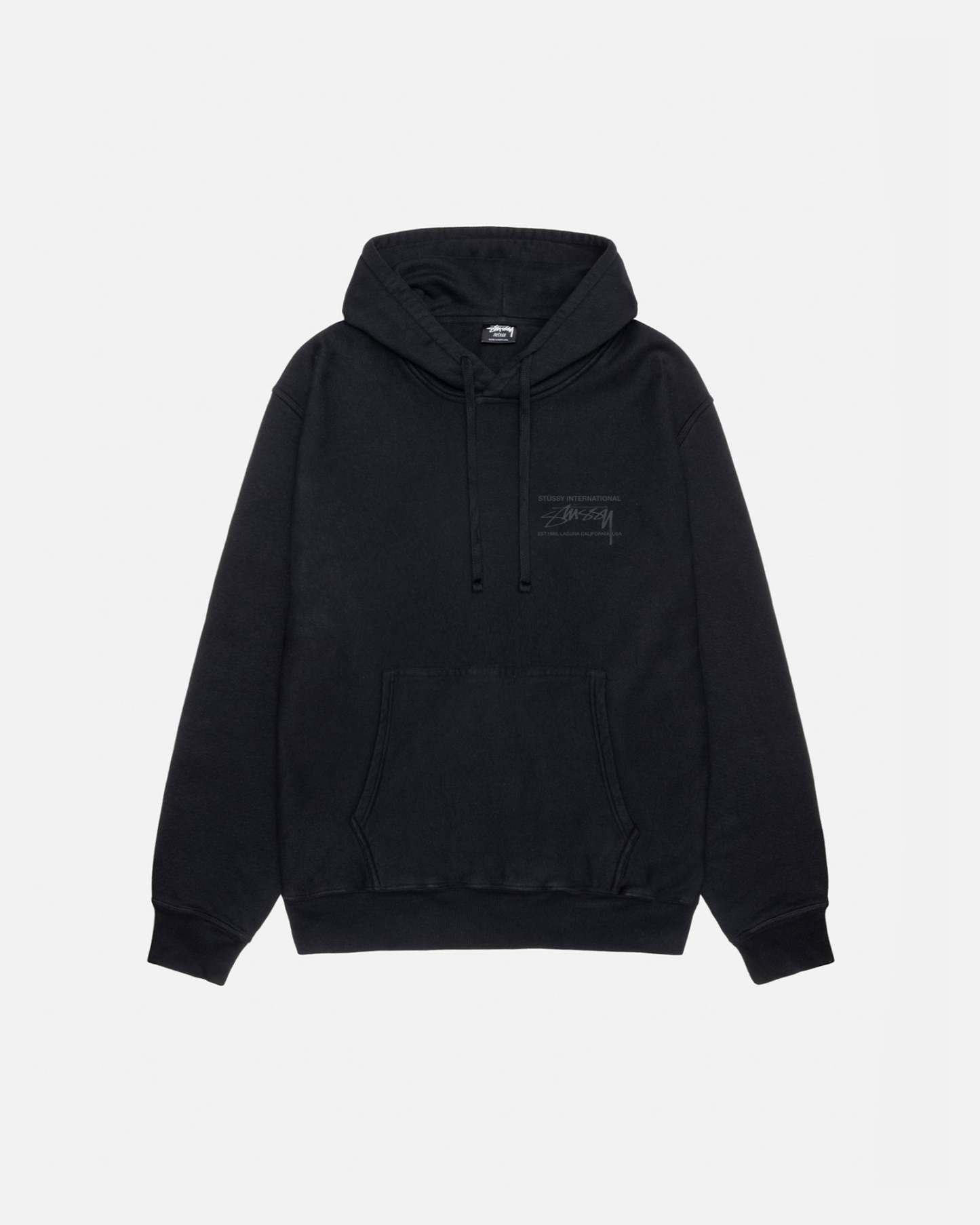 SMOOTH INTERNATIONAL HOODIE PIGMENT DYED