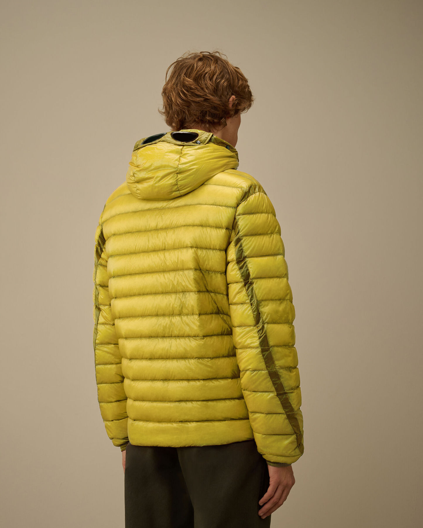 D.D. Shell Goggle Down Jacket カラー: GREEN SHEEN