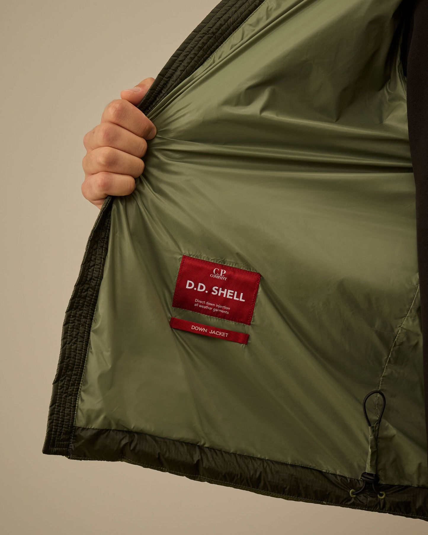 D.D. Shell Goggle Down Jacket カラー: SEAGRASS - GREEN