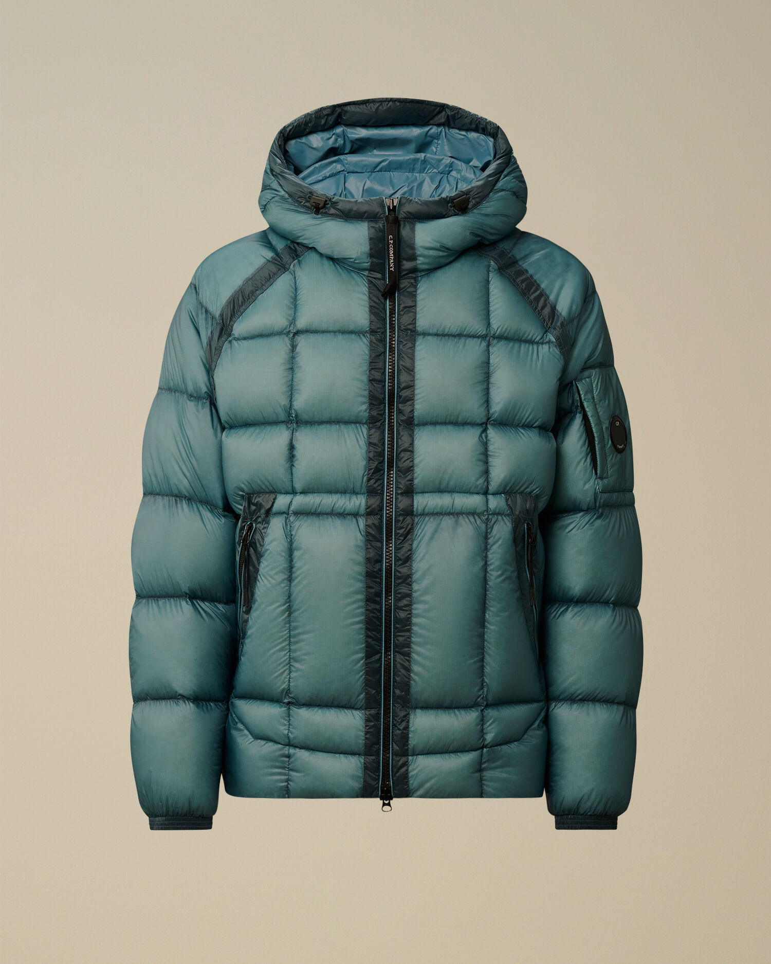 D.D. Shell Hooded Down Jacket カラー: AEGEAN BLUE