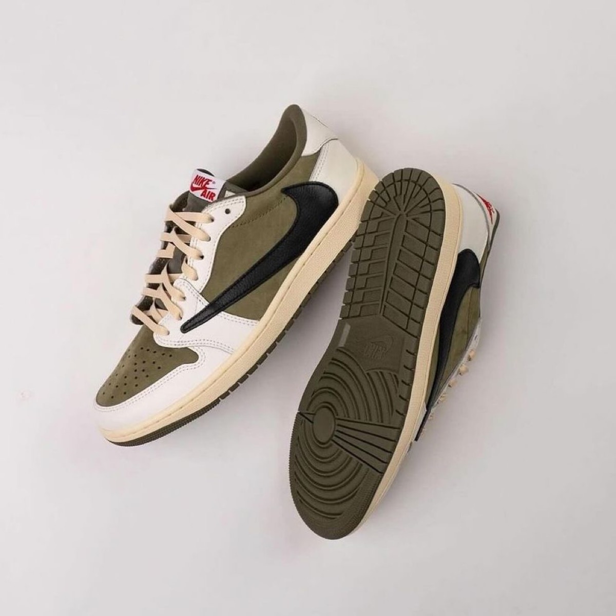 Travis Scott × Nike Air Jordan 1 Low OG SP “Reverse Olive”が9月9日に発売予定 ［DM7866-200］