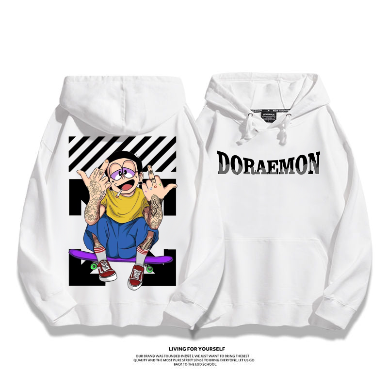 ストリートユニークな超クールな漫画ファッションパーカー