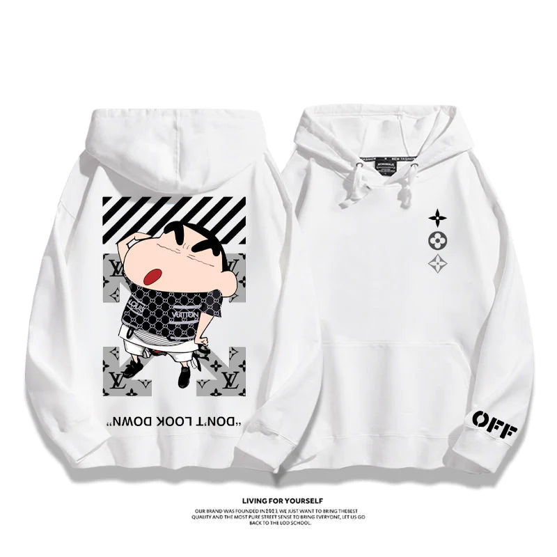 『かわいい漫画』大人気トレンドカジュアルパーカー