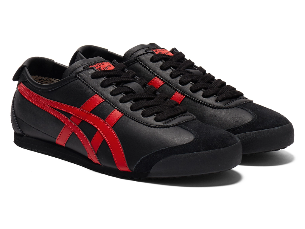 Onitsuka Tiger MEXICO 66 BLACK/CLASSIC RED（ユニセックス）
