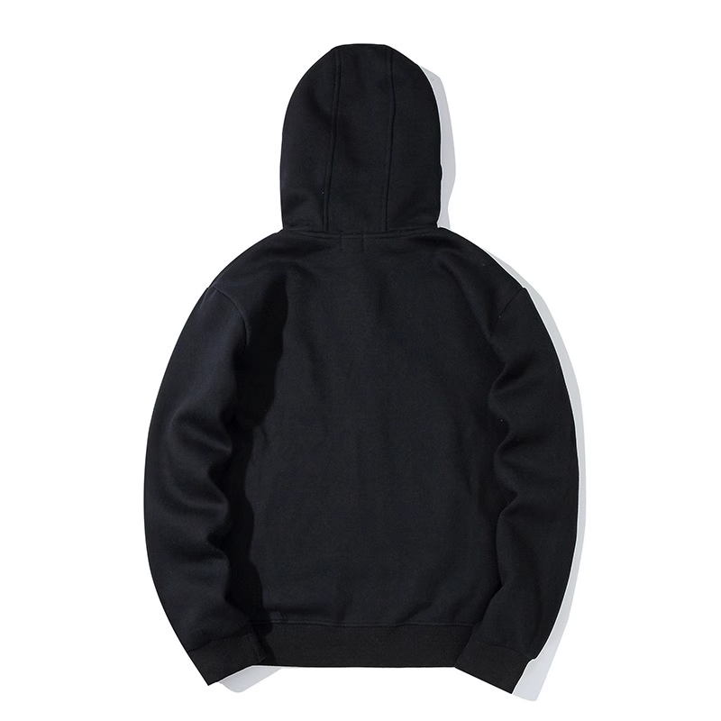 Diagonal Raised Fleece Goggle Sweatshirt カラー: Black