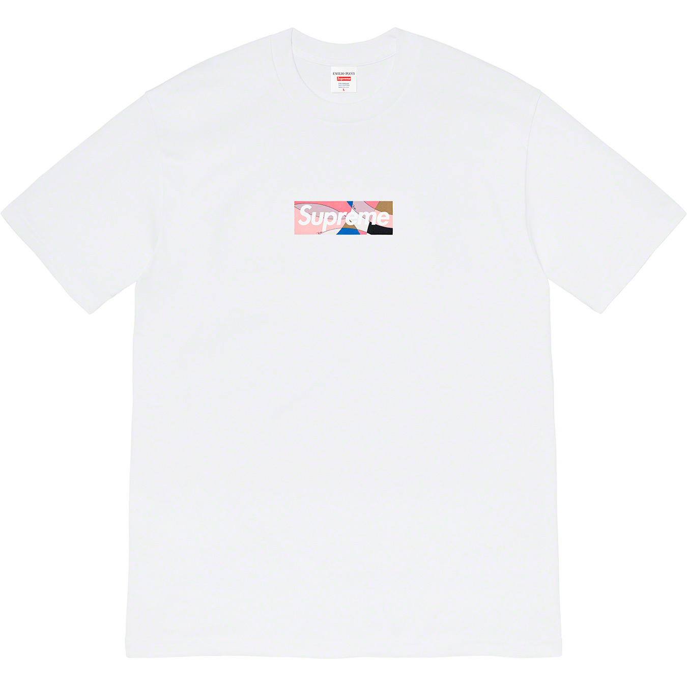 Supreme®/Emilio Pucci® Dusty Pink Box Logo Tee 