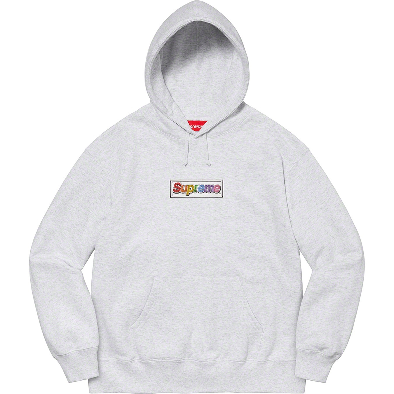 Supreme 22FW Bling Box Logo Hooded Sweatshirt