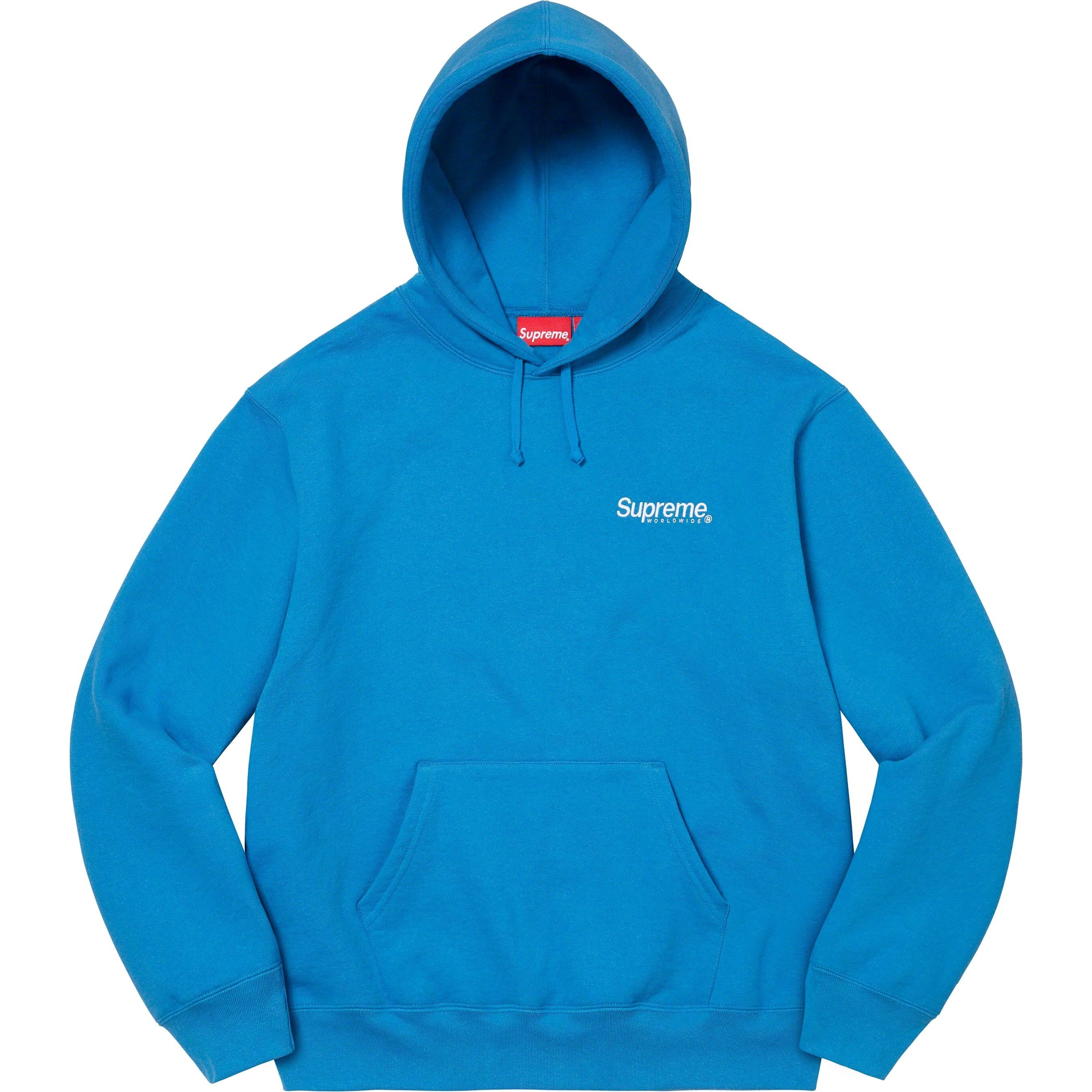 Supreme 23FW Worldwide Hooded Sweatshirt