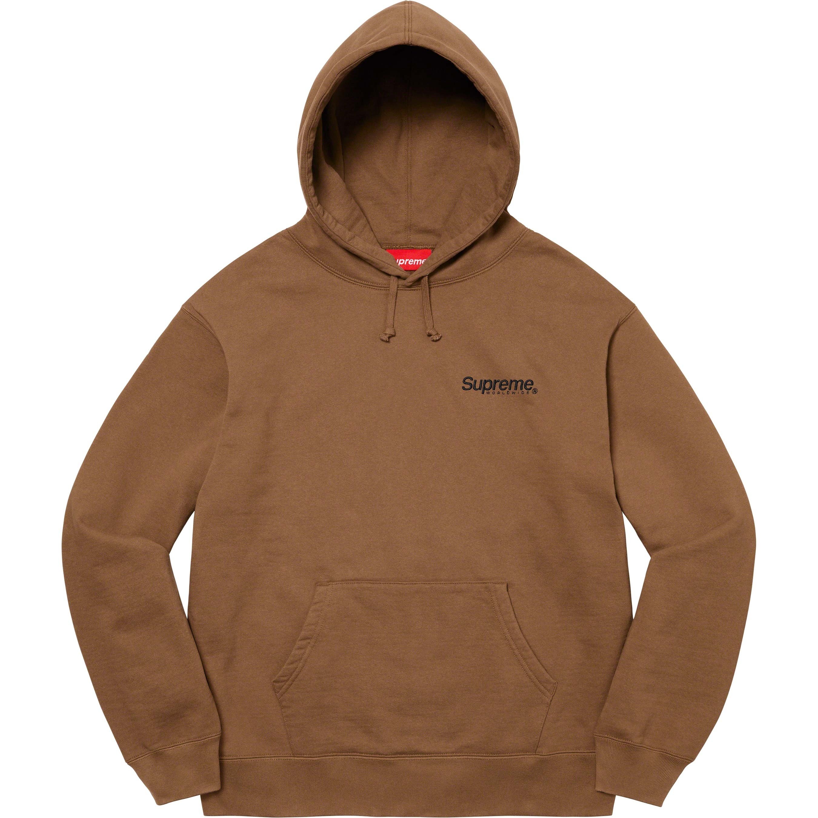 Supreme 23FW Worldwide Hooded Sweatshirt