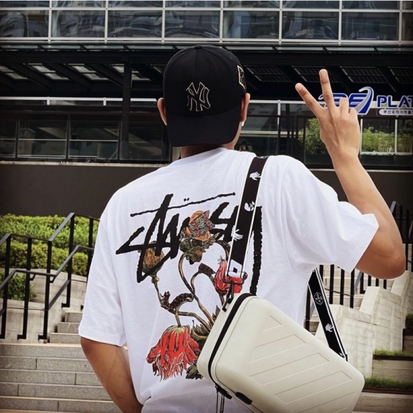 Áo Stussy Withered Flower Tee 'White' 1904862-WHIT - Hình ảnh 3