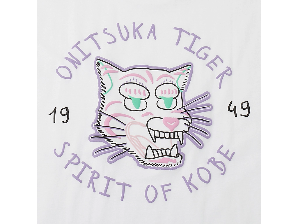 Onitsuka Tiger 人気の定番半袖T-シャツ GRAPHIC TEE 品番 : 2183B158