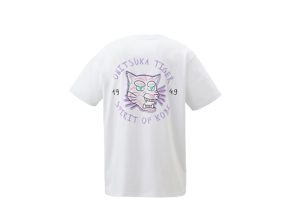 Onitsuka Tiger 人気の定番半袖T-シャツ GRAPHIC TEE 品番 : 2183B158