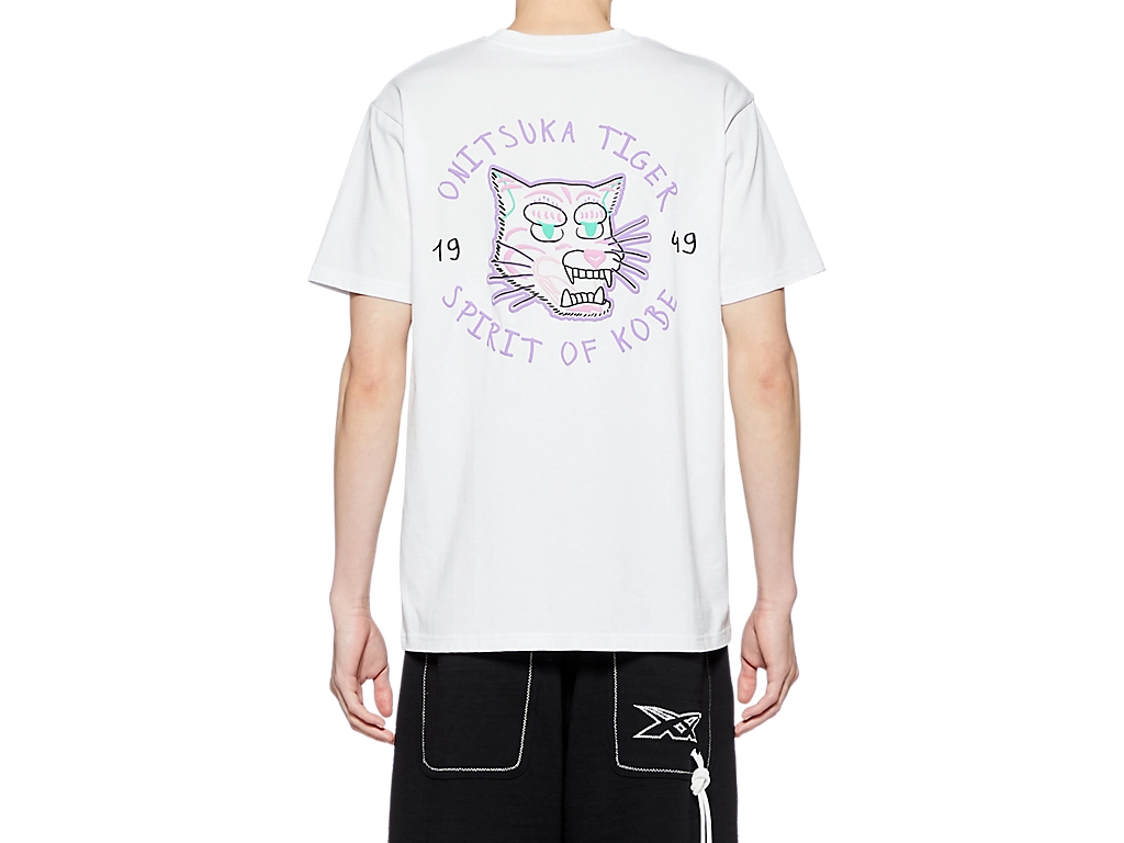 Onitsuka Tiger 人気の定番半袖T-シャツ GRAPHIC TEE 品番 : 2183B158