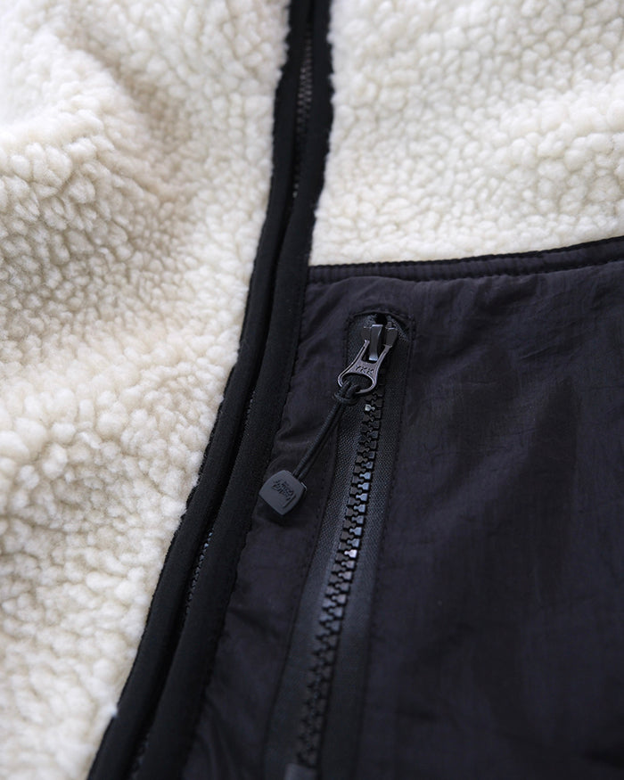 ☆送料関税込☆Stussy 8 Ball Sherpa Jacket Natural☆超人気☆
