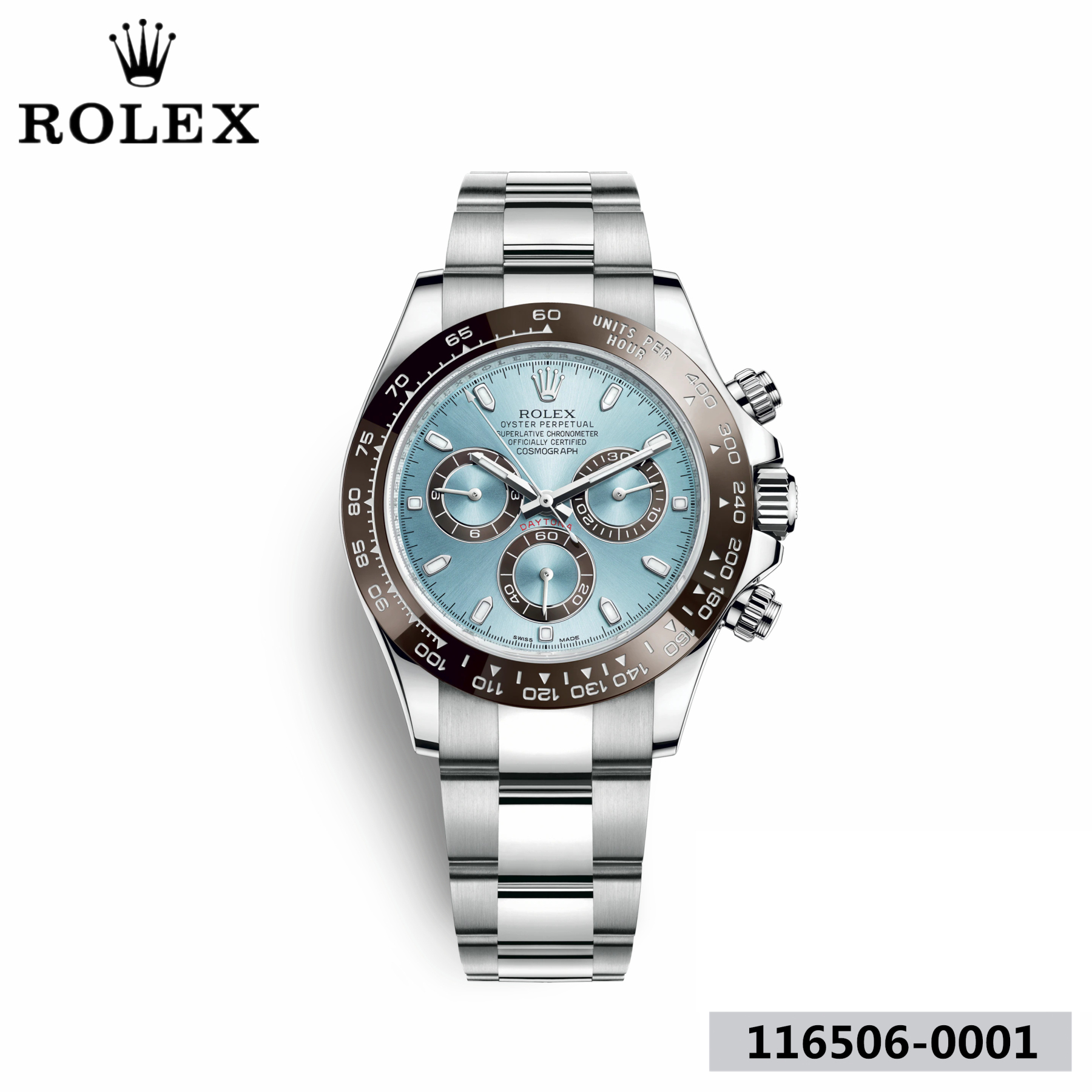 コスモグラフ デイトナ オイスター 40 mm プラチナ