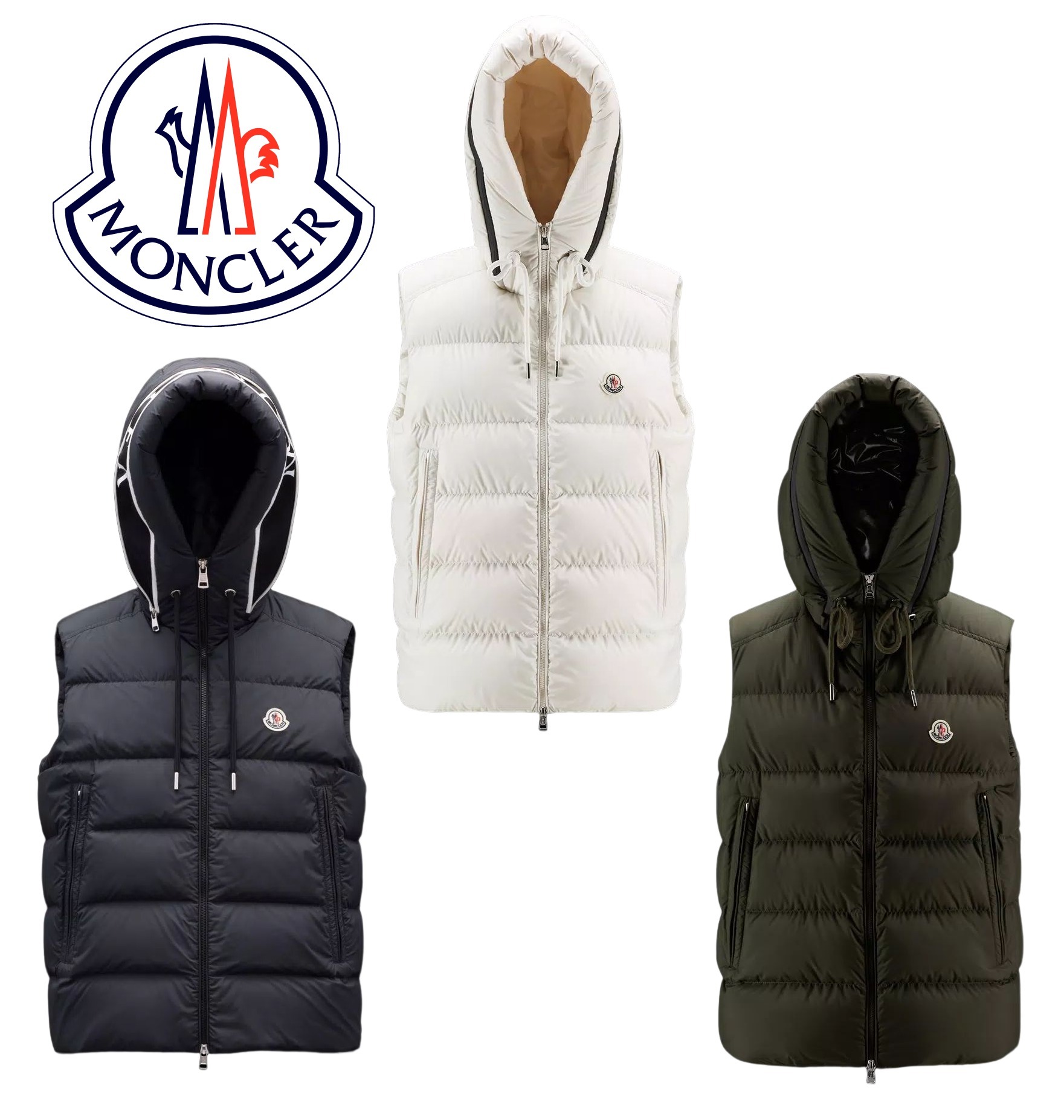MONCLER モンクレール ジレ ベスト ダウンベスト 男女兼用