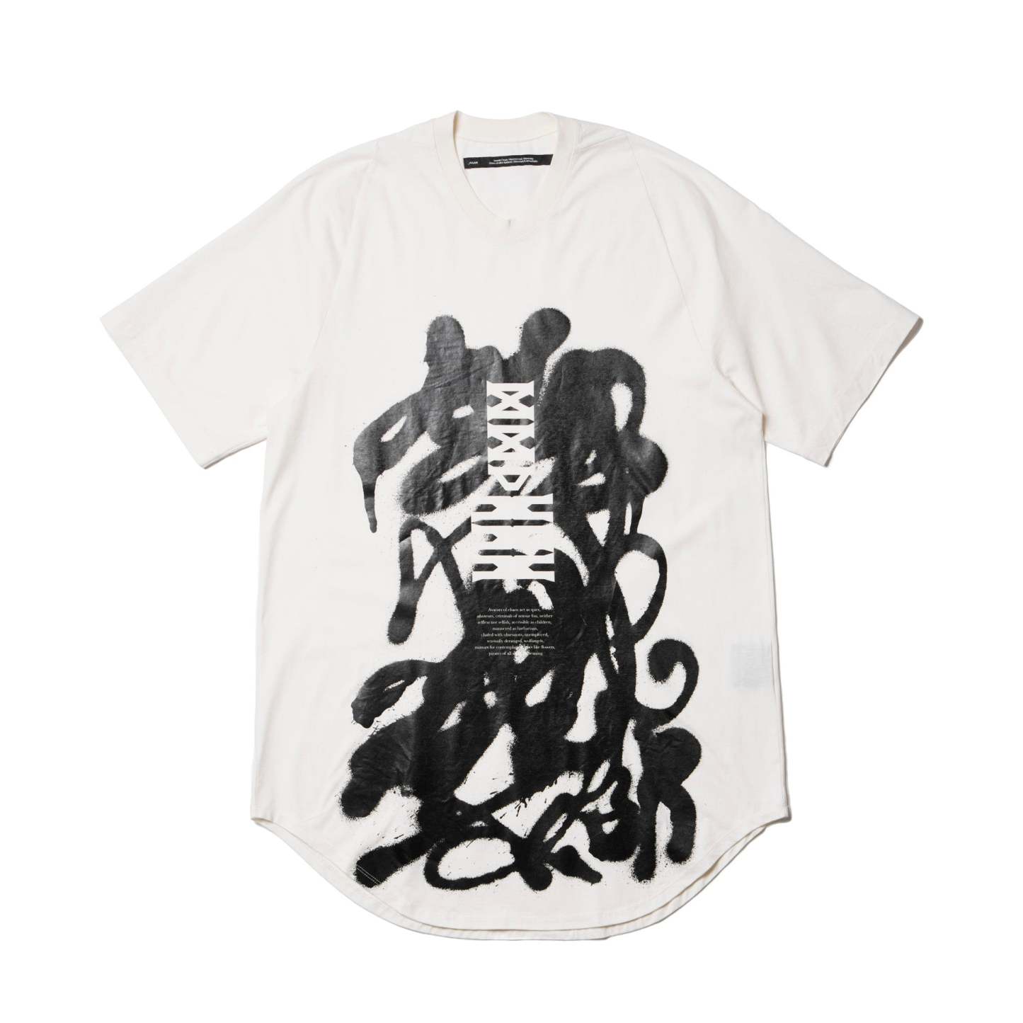 887CPM1 Off White / JD Abstract Graffiti Tee