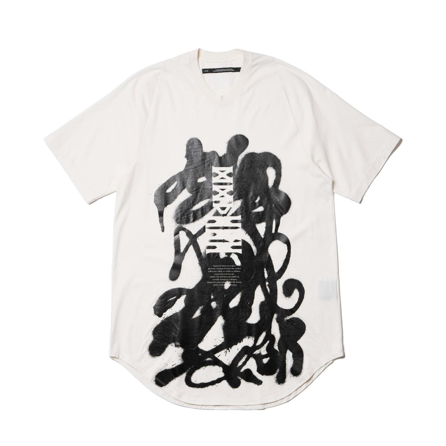 887CPM1 Off White / JD Abstract Graffiti Tee