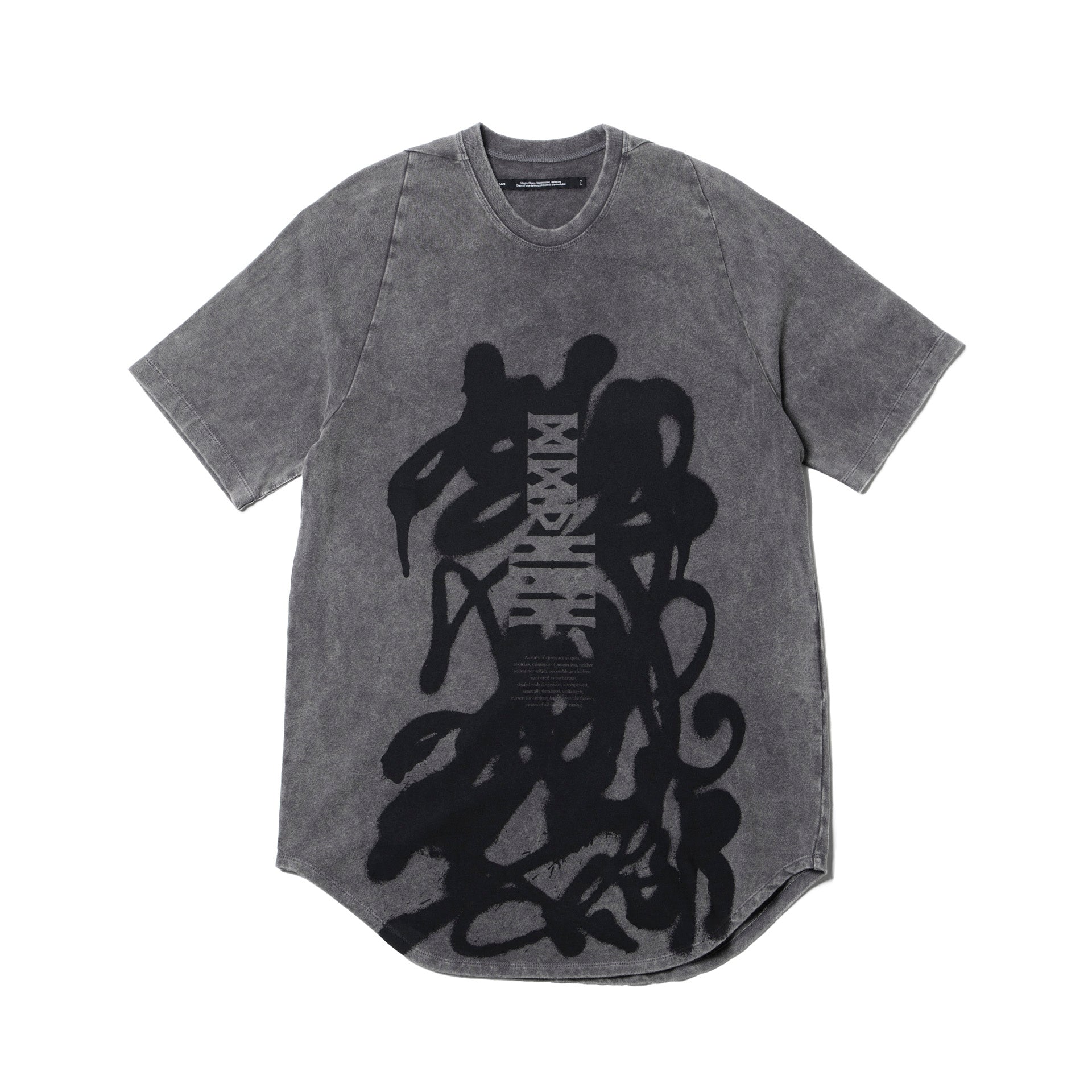 887CPM4 Dust x Bk / JD Abstract Graffiti Tee