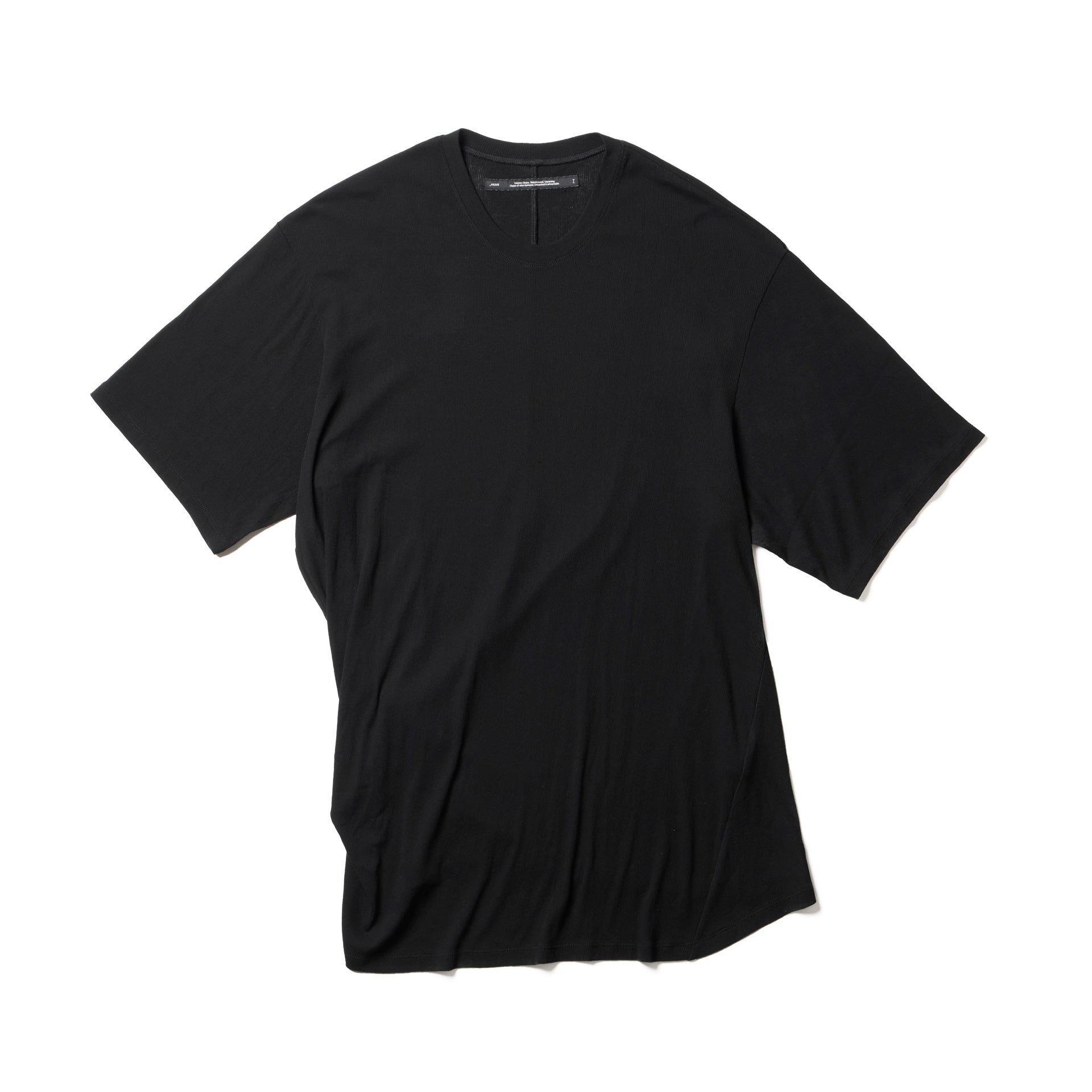 907CUM4 Black / Europa Drape T-Shirt